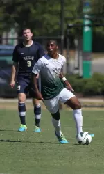 Senior midfielder Norris Howze has started every match for the Blazers in 2013.