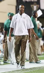 Head coach Garrick McGee spoke with local reporters on Monday.