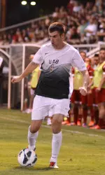 Redshirt senior midfielder Chase Wickham has one assist in 2013.