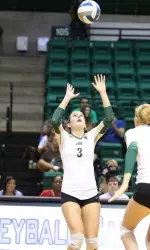 Senior Becca Howard ranks ninth in UAB history with 2,327 assists in her career.