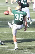 Hunter Mullins leads C-USA punters in average this season.