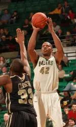 UAB senior Rod Rucker led the team in scoring (14.5 ppg) and rebounding (8.2 rpg) last season.
