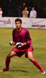 Senior goalkeeper Raphael Ville matched a season-high with seven saves.