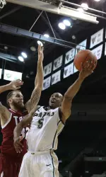 Redshirt senior Robert Williams scored in double figures (12 points) on Thursday.