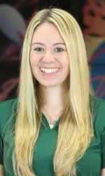 Junior Jenna Mellot posted a career-high 187.0 average to finish 12th individually.