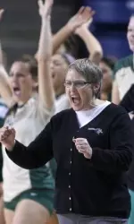 Head coach Kerry Messersmith led UAB to its third-straight 20-win season.