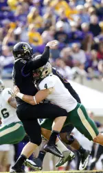 Sophomore linebacker/safety Jake Ganus leads UAB in tackles for the 2013 season.