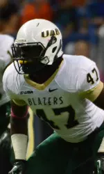 Senior linebacker Patrick Bastien and the UAB defense are gearing up for the Marshall attack.