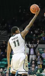UAB's Thaddeus Rideau scored the first points of his UAB career on Sunday.