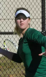 UAB's Isabel Fernandez picked up a win at the top singles position.
