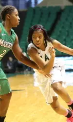 UAB freshman Essence Baucom played 18 minutes off the bench for the Blazers.