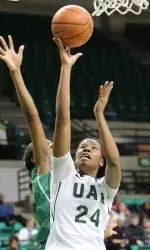 UAB junior forward Karisma Chapman needs just 54 points to have 1,000 career points.