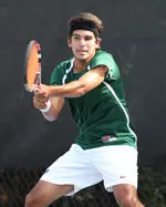 Luiz Felipe Pinto was a winner in singles and doubles Wednesday.