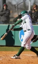 Hayley Davis and the Blazers topped ECU, 7-4, in game two.