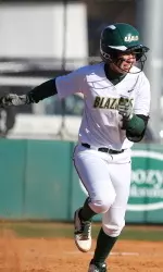 Sophomore Heather Pearson batted in UAB's first run of the 2-1 win.