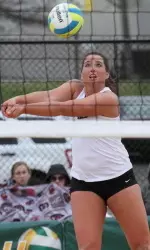 Senior Kirsten Gallagher returns after making it to the AVCA Nationals in 2012.