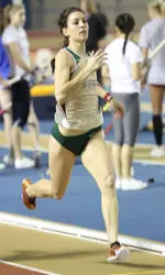 Rachel Harley set a season best in the 400m hurdles.