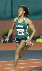 The Blazers won two races on Saturday at Samford.