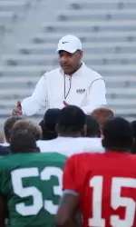 Head coach Garrick McGee's team went through a 30-miunte scrimmage on Saturday.