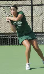 Senior Menanteau Moolman clinched the match for the Blazers on Sunday.