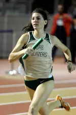 Rachel Harley qualified second Saturday in the 400-meter hurdles.