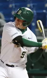 Ryan Prinzing went a perfect 3-for-3 at the plate with two RBI