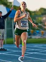 Senior Rachel Harley failed to advance Friday after posting a personal-best time Thursday in the 400 hurdles.