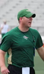 Eric Evans is in his first season as UAB's running backs coach.