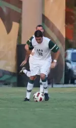 Junior Diego Navarrete matched a career-best with two goals at VCU.