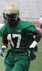 Senior Patrick Bastien will look to lead the Blazer defense.