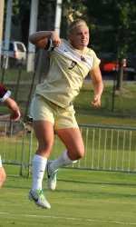 Senior Kirsten Ebert had her first goal of the year against Troy.