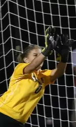 Sophomore goalkeeper Courtnie Northern had a career-best seven saves on the night.