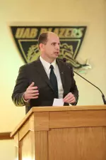 Blazer fans are invited to a Football Signing Day Reception on Feb. 5.
