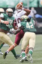 Shaq Jones is making an impact at Jack position for the Blazers.