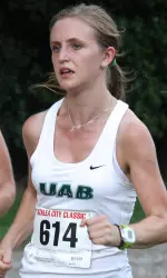 Freshman Rebecca Evans paced the Blazers with a 36th-place finish at the Greater Louisville Classic on Oct. 4.