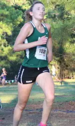 Junior Lucy Crookes ran the 5K-meter course in Tuscaloosa, Ala., in a season-best 17:51.45 on Oct. 17.