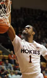 As a freshman at Virginia Tech, Robert Brown was fifth on the team in scoring (6.8 ppg) and second in assists (64).