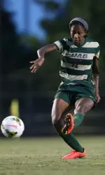 Sophomore forward Kimberly Fincher has found the back of the net in back-to-back games and four times in the past four matches.