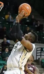 Tosin Mehinti scored a career-high 15 points vs. ULM on Saturday.