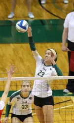 Senior Bethanie Thomas earned her second academic honor of the season.