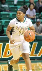 Freshman T'erra Lewis scored six points in 27 points in her debut at Florida State.