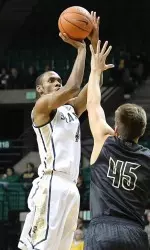 Robert Brown finished with a team-high 15 points in his Blazer debut.