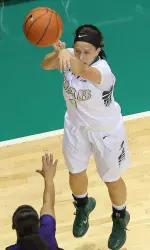 Senior Miranda Burroughs led UAB with eight points against Samford.