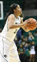Sophomore Khoria Newman scored a career-high nine points against North Texas.