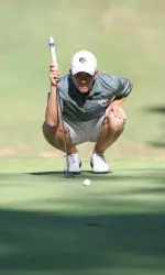 Sophomore Martin Rohwer fired an even-par second round and is in 10th place.