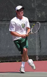 Donovan McSeveney battled off several match points to win at No. 5 singles.