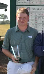 Senior Sam Love finished eight-under par for the three-round event.