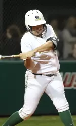 Megan McGrath finished 2-for-3 at the plate on Tuesday as UAB fell to No. 11 Alabama, 5-0.