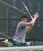 Rafael Rondino was a straight sets winner at No. 2 singles Friday.