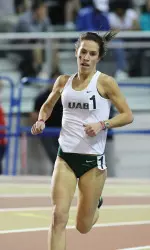 Kirk ran to a 10th place finish in the 5,000m run on Friday and will run for the 3,000m NCAA title on Saturday.
